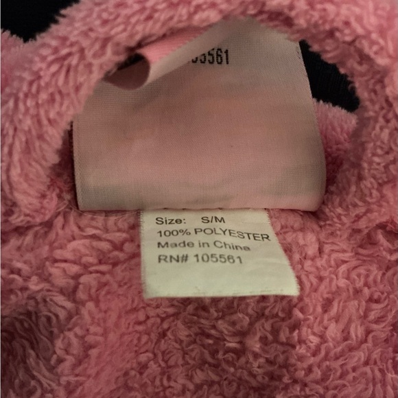 Pink Betty Boop Fleece Robe - Picture 9 of 9